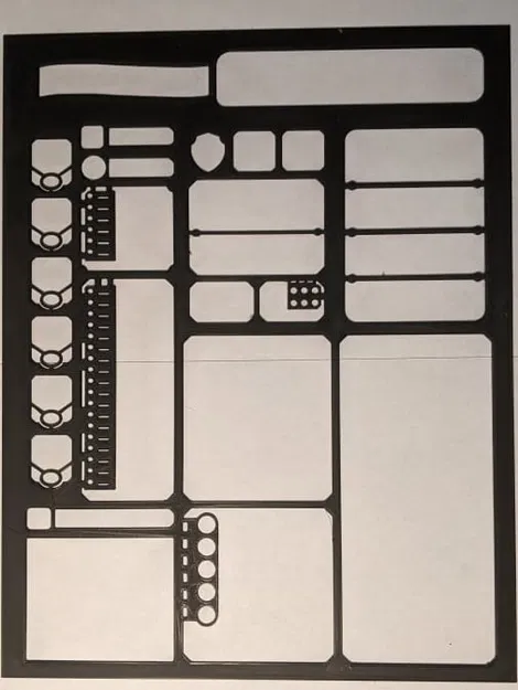 Khuôn Vẽ Bảng Nhân Vật D&D - Image 4