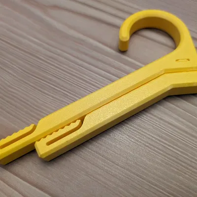 Móc Treo Quần Áo Gấp Gọn / Xoay Được (In Liền)