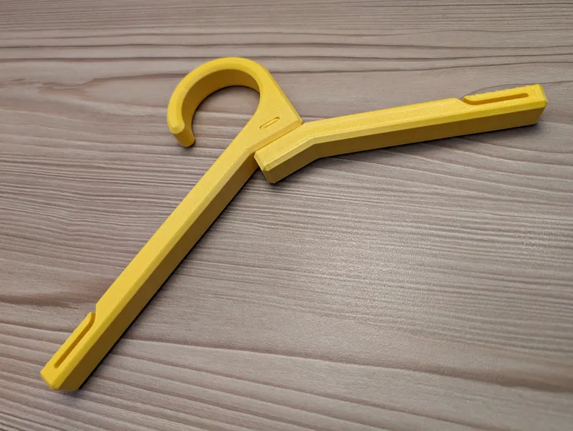 Móc Treo Quần Áo Gấp Gọn / Xoay Được (In Liền) - Image 5