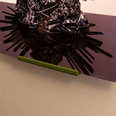 Kệ Trưng Bày Đĩa Nhạc Vinyl (Gắn Bằng Miếng Dán Command)