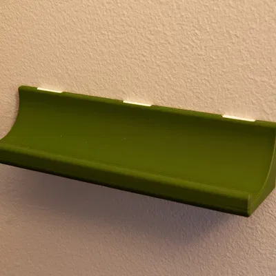 Kệ Trưng Bày Đĩa Nhạc Vinyl (Gắn Bằng Miếng Dán Command)