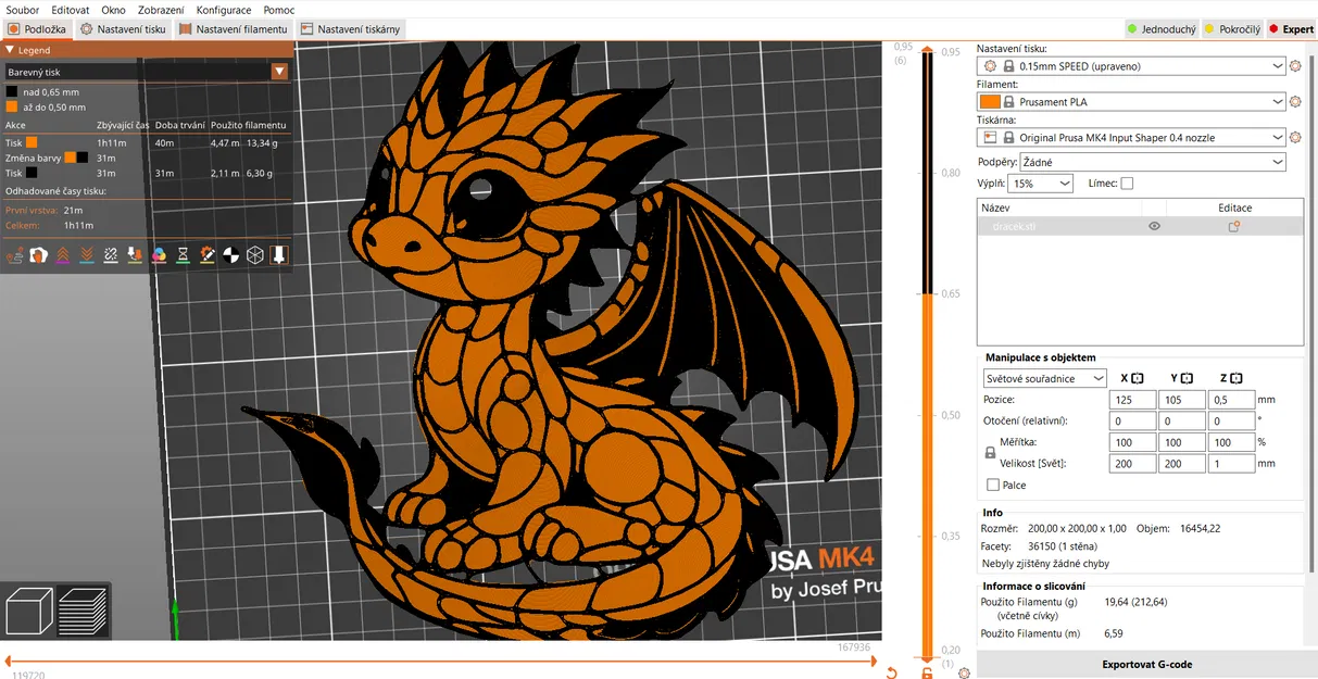 Trang trí bánh kem: Song long cho cặp song sinh (ba màu) - Image 3