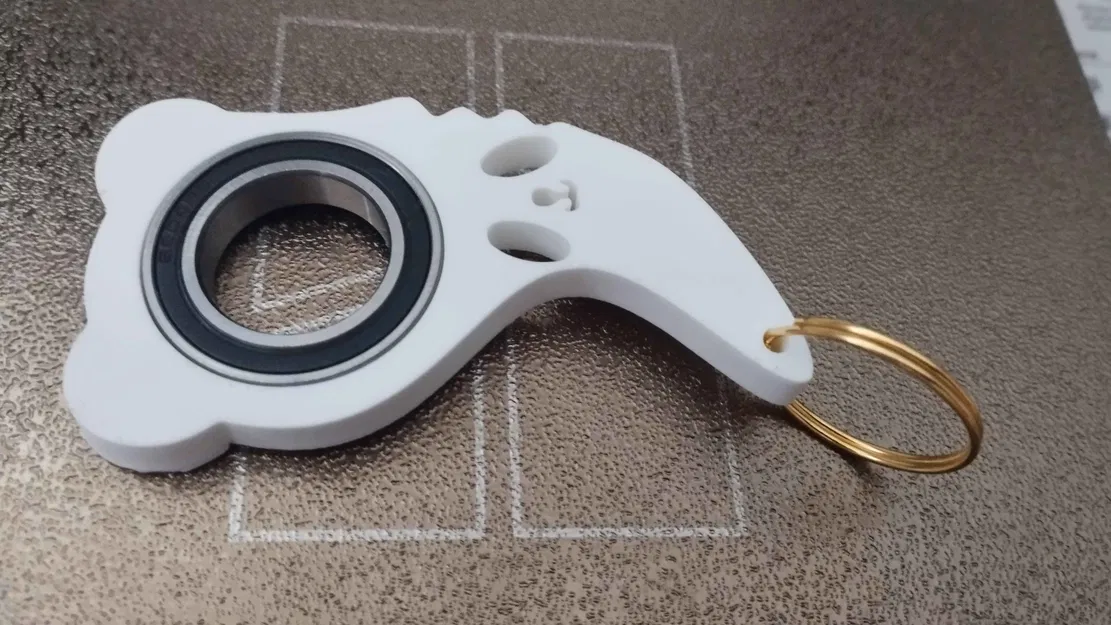 Móc khóa Panda Spinner Keyrambit - Image 1