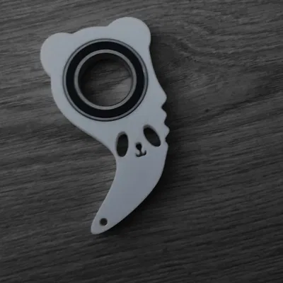 Móc khóa Panda Spinner Keyrambit