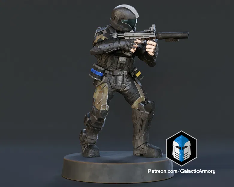 Mô Hình Rookie ODST Halo - Image 1