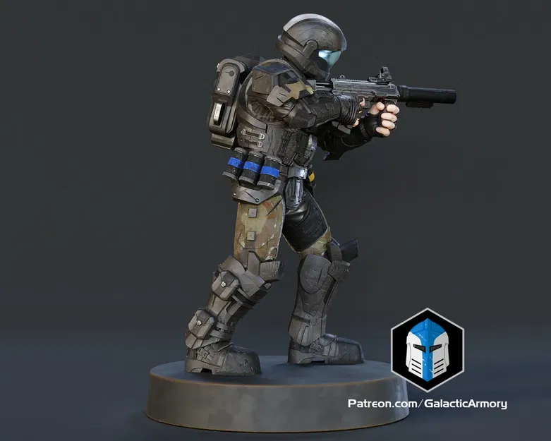 Mô Hình Rookie ODST Halo - Image 7