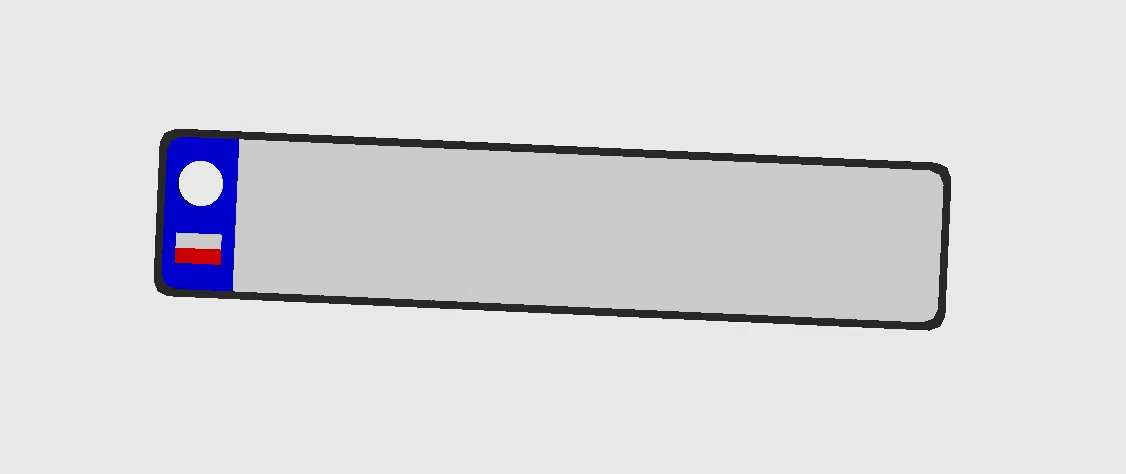 Biển số xe PL / Tablica rejestracyjna/license plate - Image 1