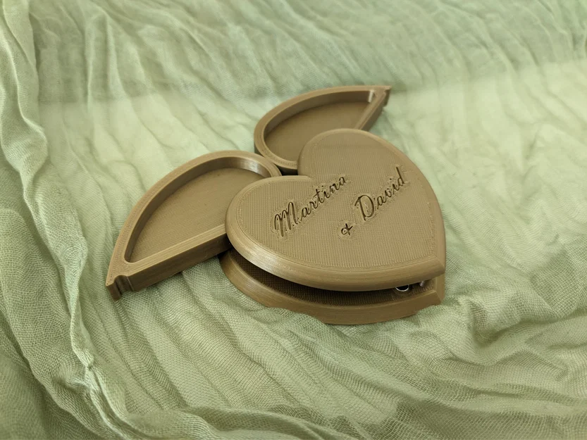 Hộp Đựng Nhẫn Cưới - Image 2