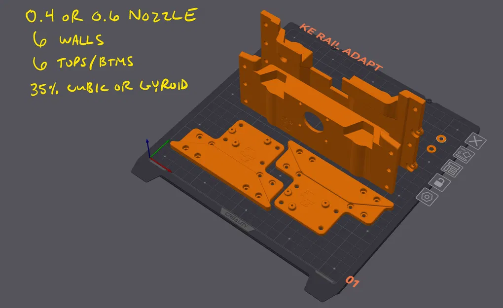 Nâng Cấp Ray Tuyến Tính Cho Creality Ender 3 V3 KE - Image 6