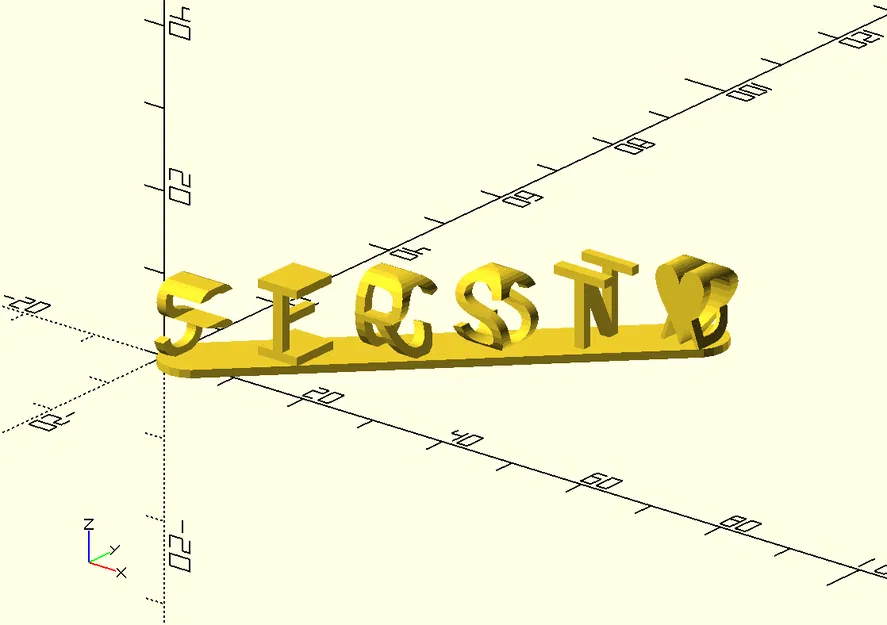 Mô hình 3D Tên Kép - Image 1