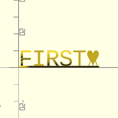 Mô hình 3D Tên Kép