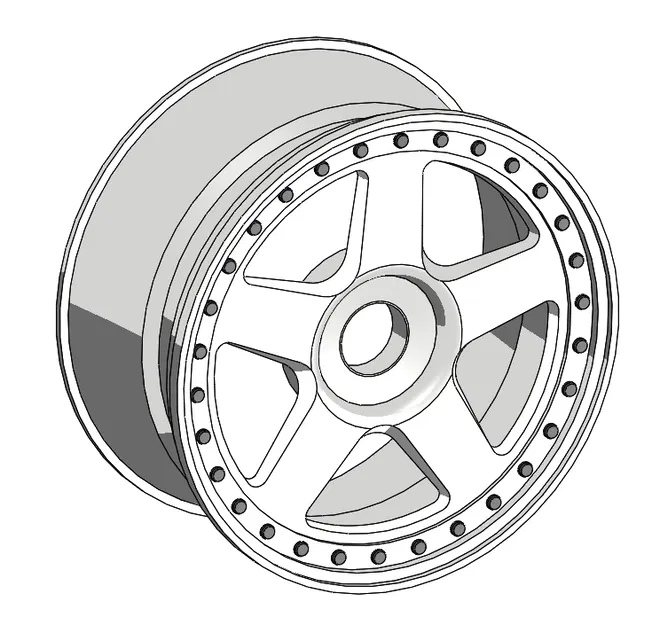 Vành Retro Nhỏ - 06 - Image 1