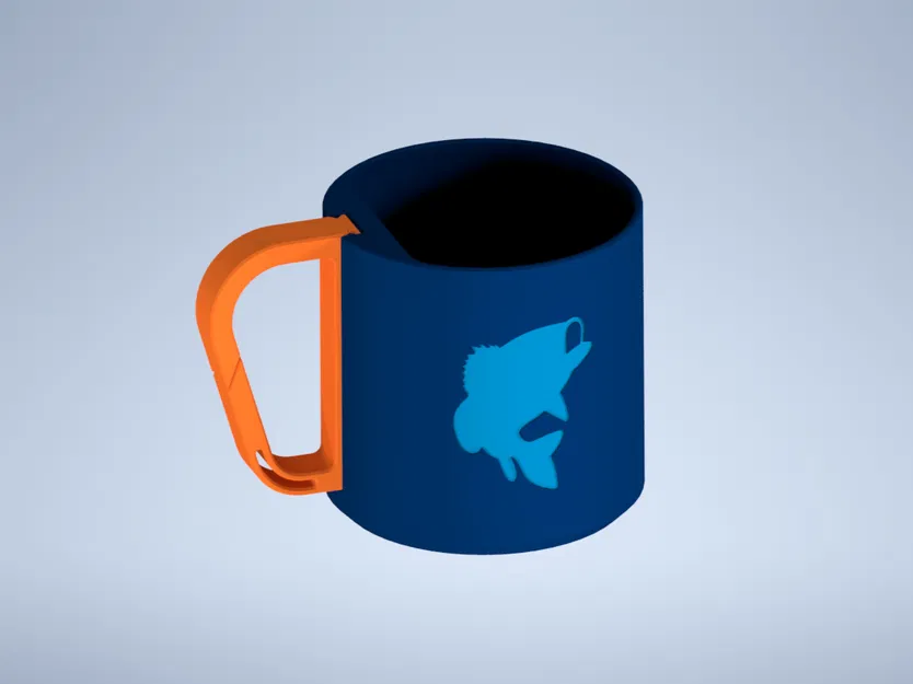 Cốc có móc carabiner với nhiều hình ảnh - Image 2