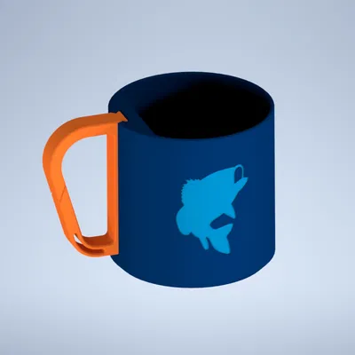 Cốc có móc carabiner với nhiều hình ảnh