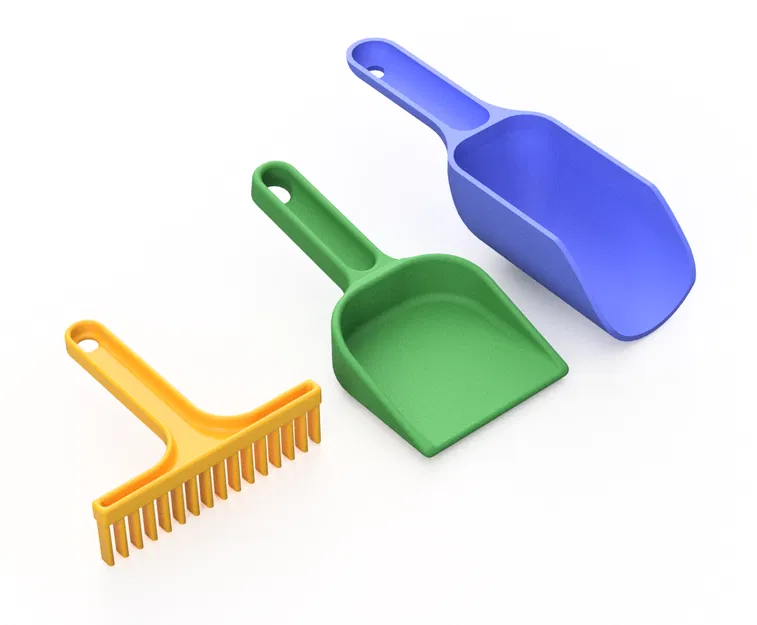 Xẻng Cát Cho Bé In 3D - Image 1