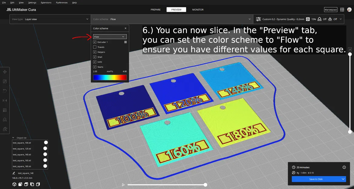 Ô vuông kiểm tra dòng chảy - Image 10