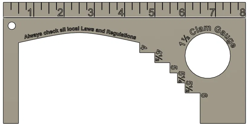 Thước Đo Cua (Crab Gauge) - Image 2
