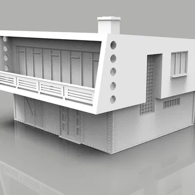 Mô Hình Nhà Šumperák Tỷ Lệ N (1:160)