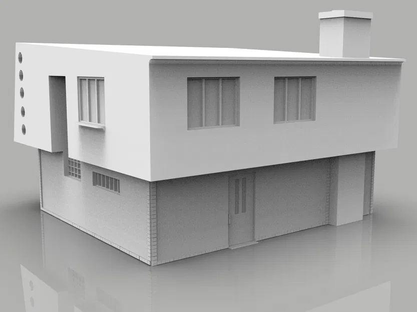 Mô Hình Nhà Šumperák Tỷ Lệ N (1:160) - Image 2