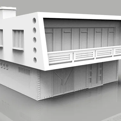 Mô Hình Nhà Šumperák Tỷ Lệ N (1:160)