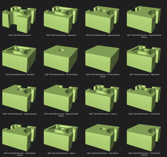 Bộ Thanh Nhôm T-Slot 2020 - Image 1