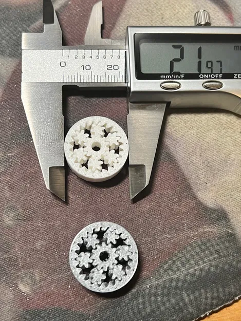 Bánh răng hành tinh 22mm hoặc đồ chơi fidget - Image 5