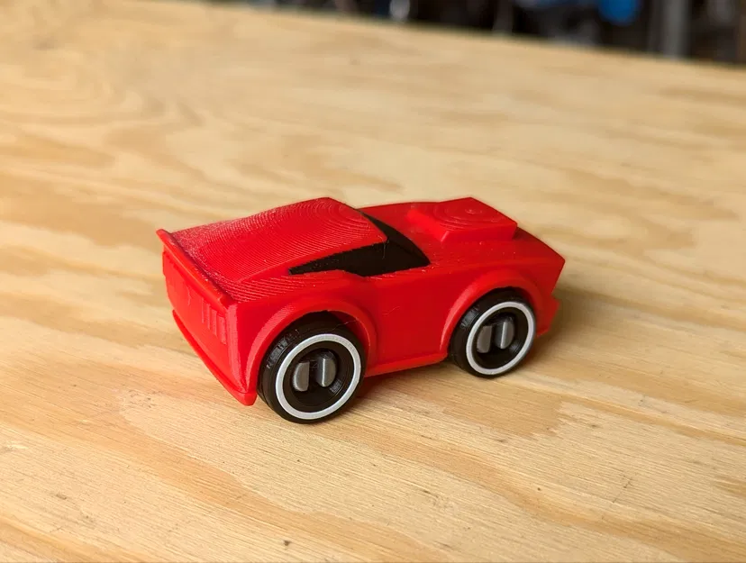 Mô Hình Mustang Cách Điệu Tỉ Lệ 1/64 - Image 2