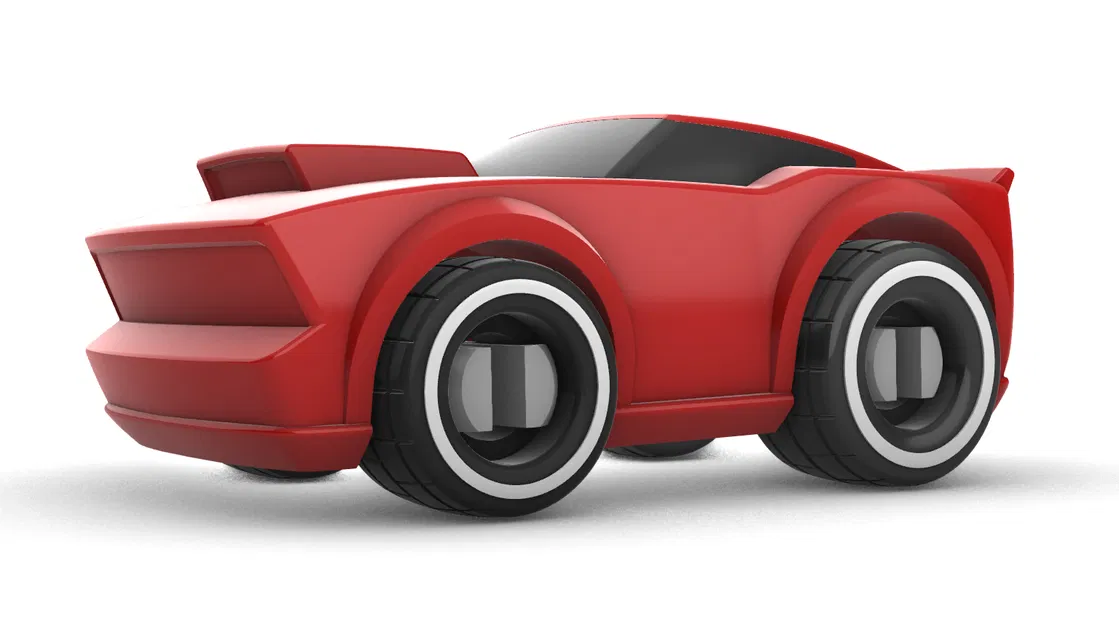 Mô Hình Mustang Cách Điệu Tỉ Lệ 1/64 - Image 3