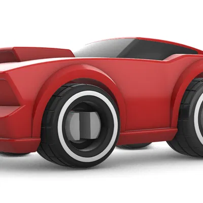 Mô Hình Mustang Cách Điệu Tỉ Lệ 1/64