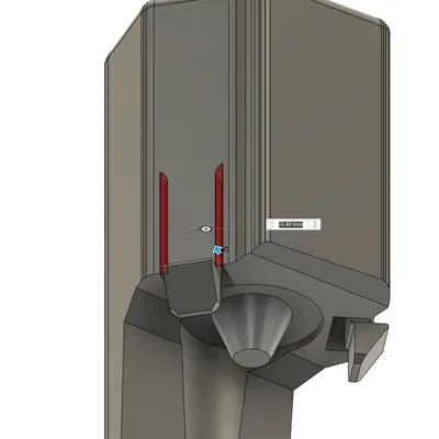 Nút Chỉnh Độ Cao Máy Cắt Cỏ Bosch Advanced Rotak 650