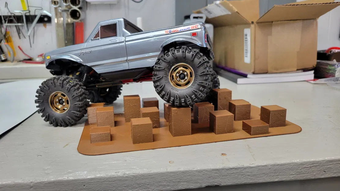 Chướng ngại vật RC Crawler #8 - Mấy Hộp Giấy - Image 2