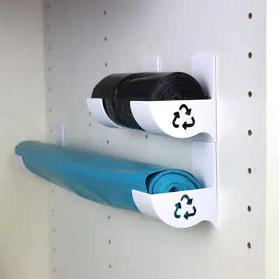 Chỗ Đựng Bịch Rác Bằng Băng Keo / SKÅDIS / Bản Vít