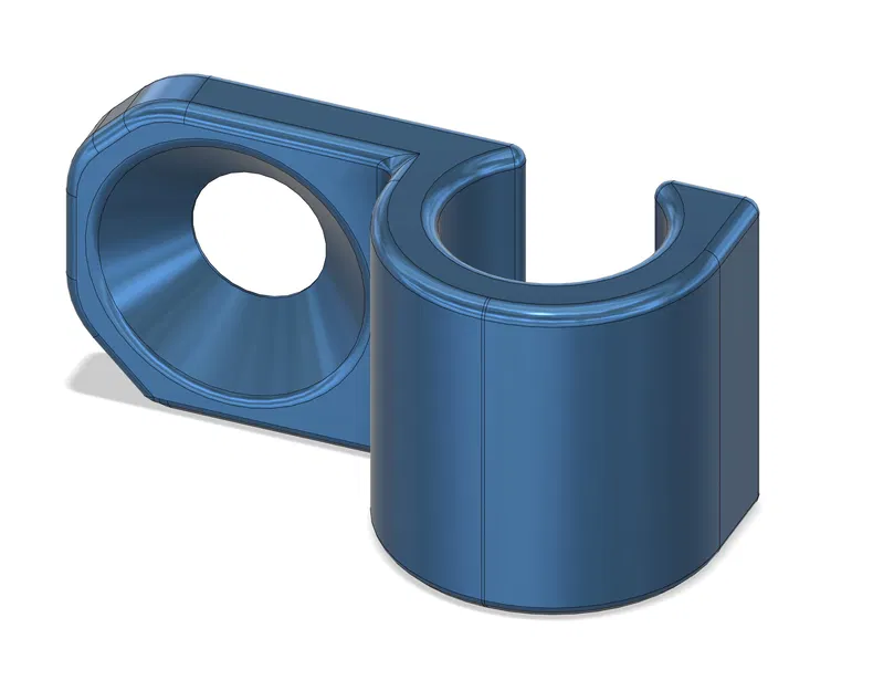 Giá đỡ cáp treo tường cho 1 ống 1/4 inch hoặc cáp đồng trục - Image 1