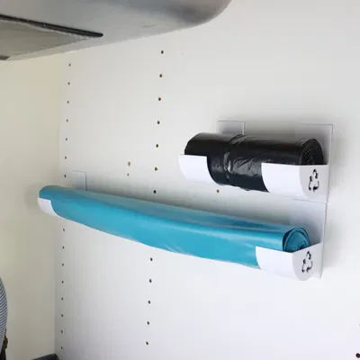 Chỗ Đựng Bịch Rác Bằng Băng Keo / SKÅDIS / Bản Vít