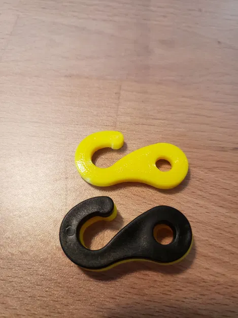 Móc chữ S cho Dây Co Giãn Lều Cắm Trại - Image 1