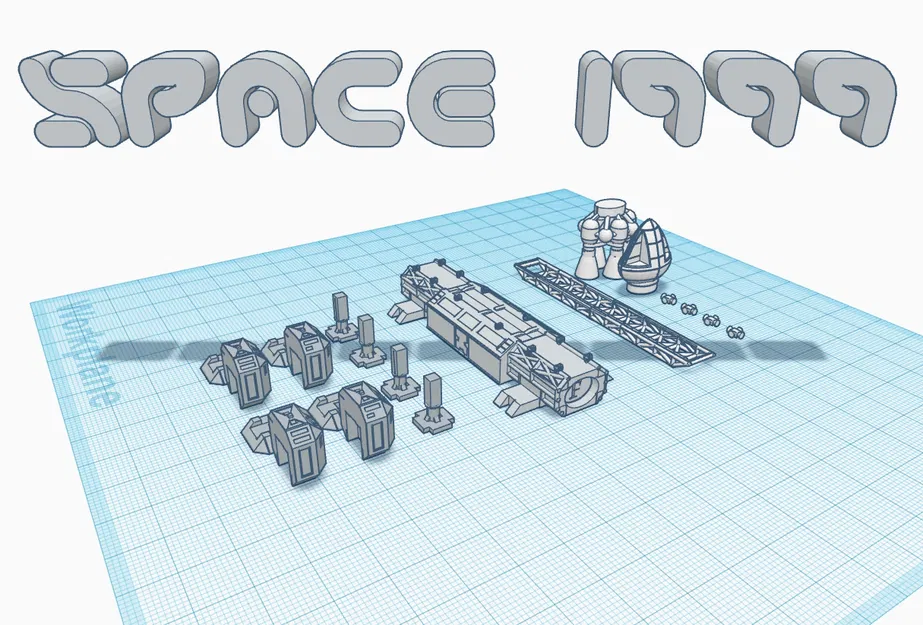 Mô hình tàu Eagle trong Space 1999 - Image 1