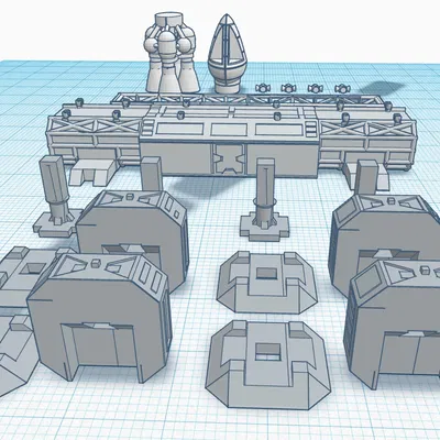 Mô hình tàu Eagle trong Space 1999
