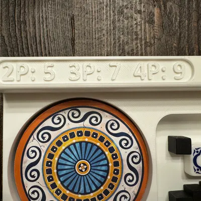 Azul Insert / Organizer - Hỗ trợ Bảng Mosaic Pha lê, Gạch Joker và Gói Khuyến mãi Nhà máy Đặc biệt