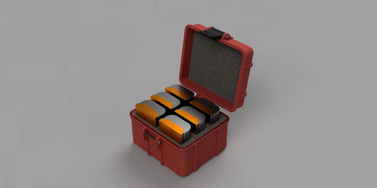 Hộp Đựng Pin Canon LP-E6 Chắc Chắn (Phiên Bản 3, 4 và 6 Pin) - Image 2