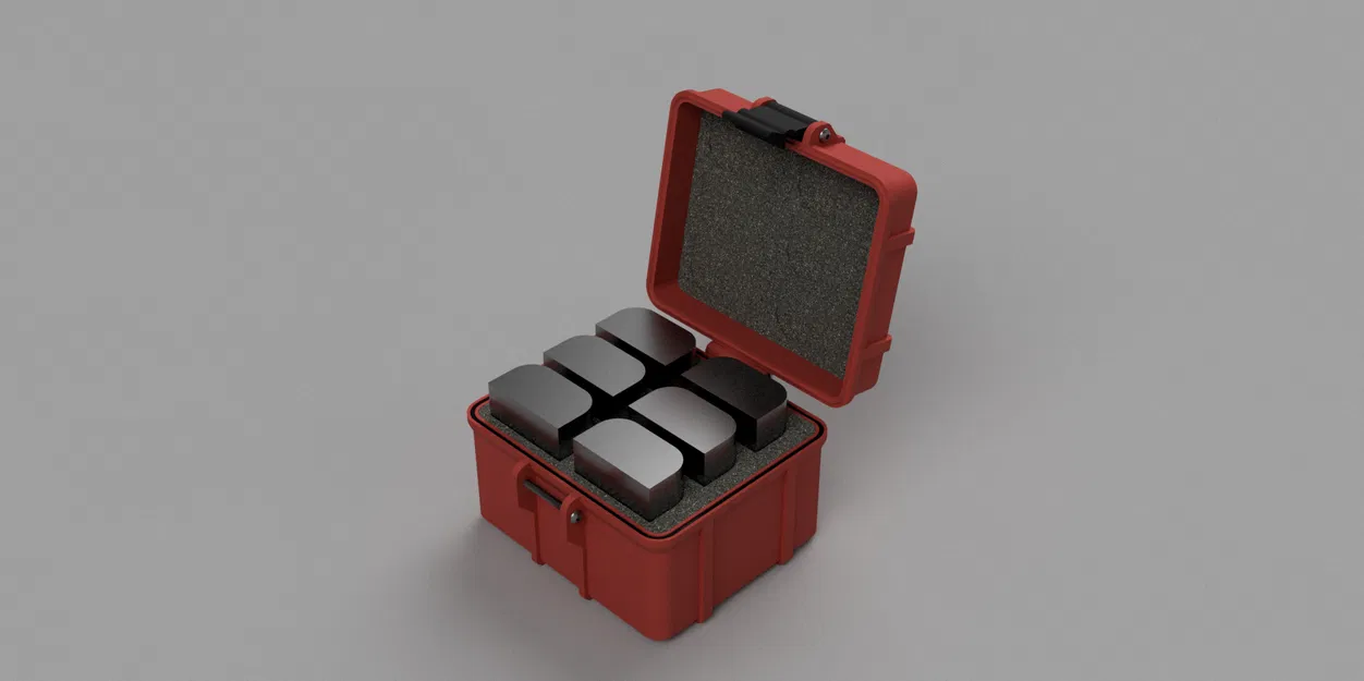 Hộp Đựng Pin Canon LP-E6 Chắc Chắn (Phiên Bản 3, 4 và 6 Pin) - Image 3