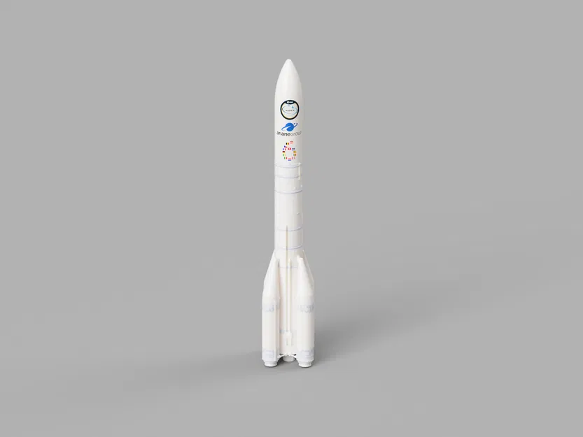Mô hình tên lửa Ariane 6 tỷ lệ 1/256 - Image 1