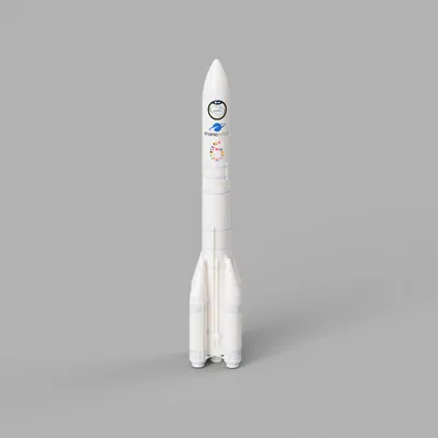 Mô hình tên lửa Ariane 6 tỷ lệ 1/256