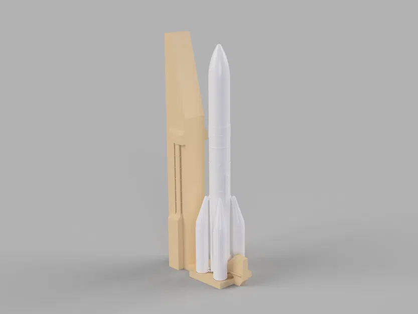 Mô hình tên lửa Ariane 6 tỷ lệ 1/256 - Image 2