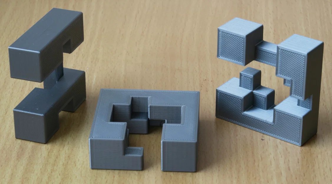 Mô hình Khối Xếp Hình Gỗ Ba Tấm - Image 2