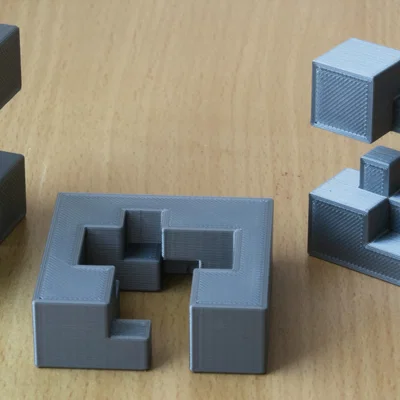 Mô hình Khối Xếp Hình Gỗ Ba Tấm