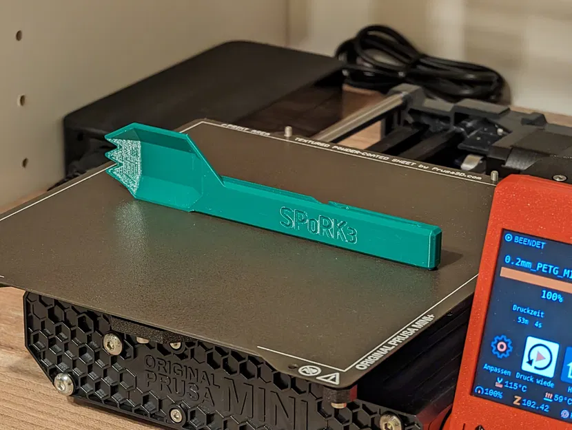 SPoRK3 (có hoặc không có nhãn/kẹp) - Image 2