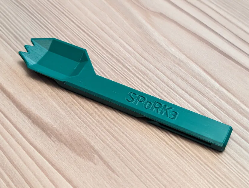 SPoRK3 (có hoặc không có nhãn/kẹp) - Image 4