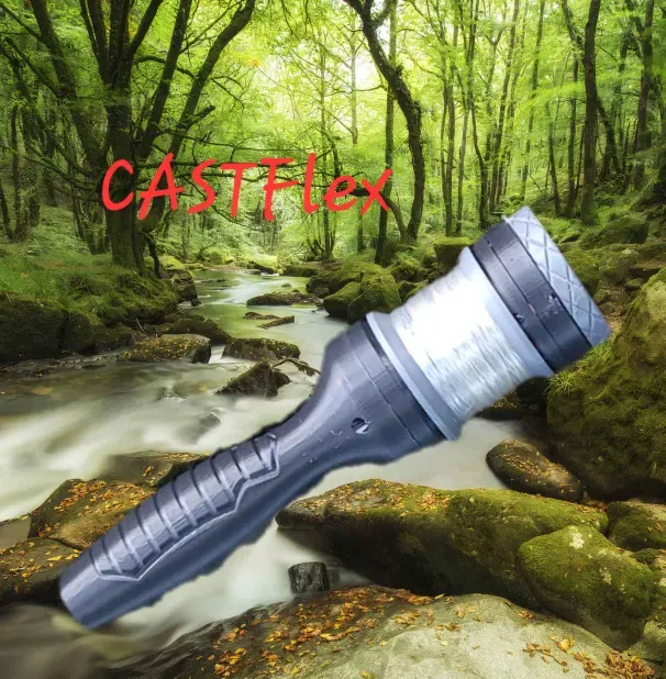 Hệ thống câu cá CastFlex có bánh răng - Image 1