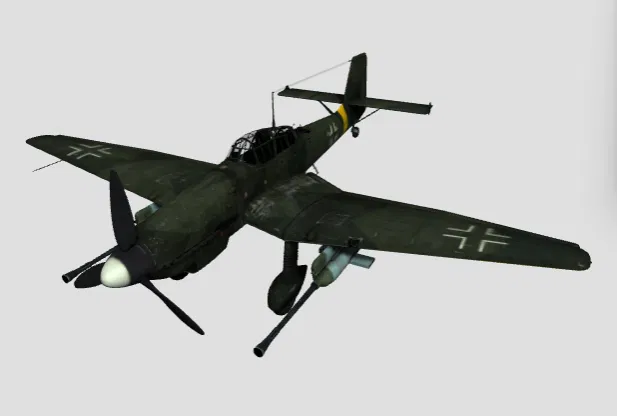 Máy bay cường kích Đức JU-87 G-1 - Image 1