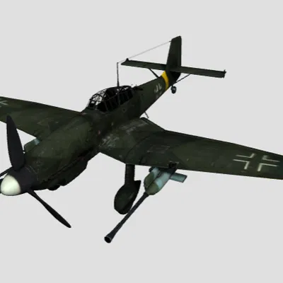 Máy bay cường kích Đức JU-87 G-1